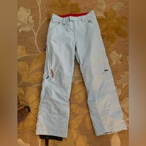 Spyder Light Blue Snow Pants Women’s Small